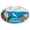 Dodes Sahil Kasabası Welcome Yazılı El Yapımı Kapı Süsü