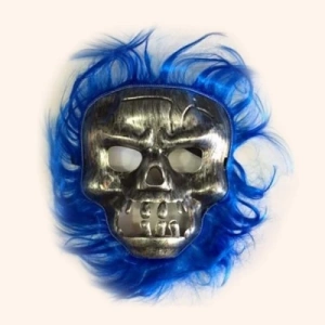 Dodes Cadılar Bayramı Maskesi Lacivert