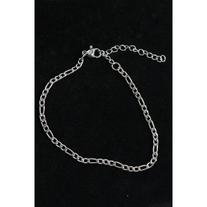 Dodes Dodes 316L Çelik Figaro Model Gümüş Renk Erkek Bileklik TG27EB3738