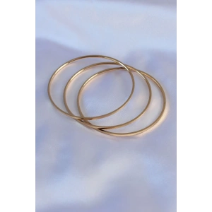Dodes Dodes 316L Çelik Gold Renk Ajda Model Kadın 65 mm Bilezik TG27BB5361