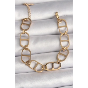 Dodes Dodes 316L Çelik Gold Renk Kadın Bileklik TG27BB6735