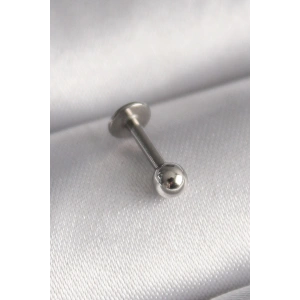 Dodes Dodes 316L Çelik Gümüş Renk Topçuk Piercing TG27PR1368