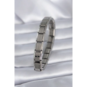 Dodes Dodes 316L Çelik Gümüş Renk Yazılı Nomination Model Kadın Bileklik TG27BB5541