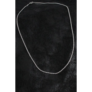 Dodes Dodes 316L Çelik Halat Zincir Model Gümüş Renk Erkek Kolye TG27ERK1387