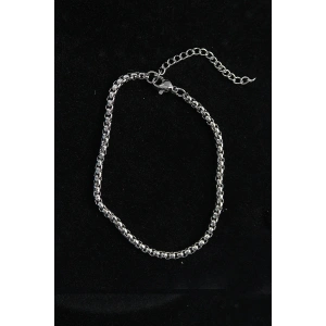 Dodes Dodes 316L Çelik Örgü Model Gümüş Renk Erkek Bileklik TG27EB3744