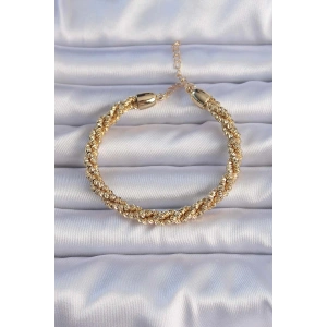 Dodes Dodes Pirinç Altın Renk Sarmal Model Bileklik TG27BB6295