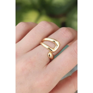 Dodes Dodes Pirinç Gold Renk Ayarlanabilir Yüzük TG27BYK3176