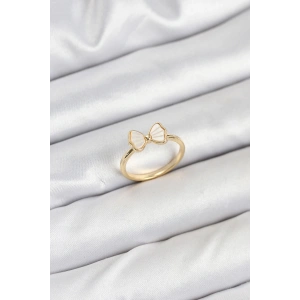 Dodes Dodes Pirinç Gold Renk Fiyonk Model Kadın Yüzük TG27BYK3838