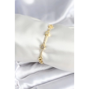 Dodes Dodes Pirinç Gold Renk Halley Yıldız Model Kadın Bileklik TG27BB7984