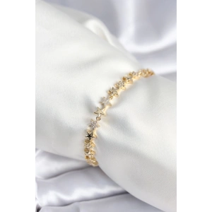 Dodes Dodes Pirinç Gold Renk Yıldız Model Kadın Bileklik TG27BB7986
