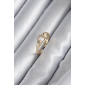 Dodes Dodes Pirinç Gold Renk Zirkon Taşlı Yılan Model Kadın Yüzük TG27BYK3474