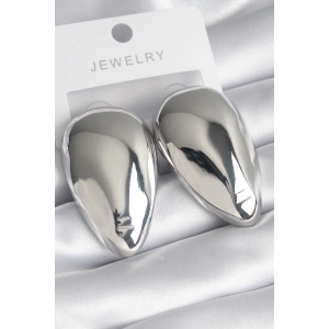 Dodes Dodes Pirinç Gümüş Renk Badem Model Kadın Küpe TG27BKP8546