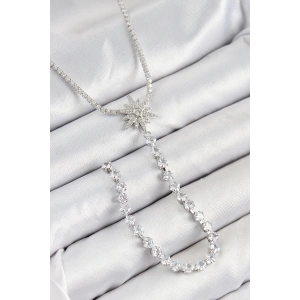 Dodes Dodes Pirinç Zirkon Taşlı Kutup Yıldızı Model Gold Renk Y Kolye TG27BKO10452