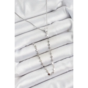 Dodes Dodes Pirinç Zirkon Taşlı Yıldız Figürlü Y Model Gümüş Renk Kadın Kolye TG27BKO10309