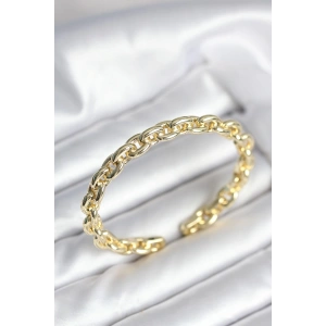 Dodes Dodes Zincir Model Gold Renk Pirinç Kadın Bileklik TG27BB8016