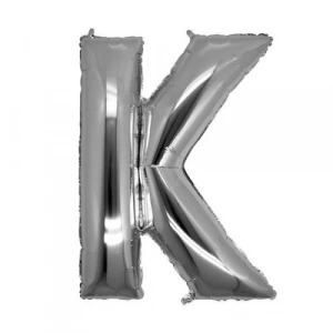 Dodes Gümüş Rengi Folyo Harf Balon 1 Metre