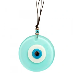 Dodes Turkuaz Rengi Nazar Boncuklu El Yapımı Duvar Süsü Hediyelik Eşya