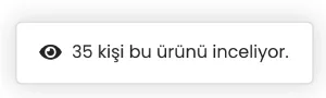 Ürün sayfası inceleme bildirimi örneği