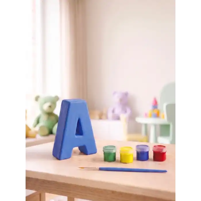 A Harfi Taş Boyama Hobi Seti