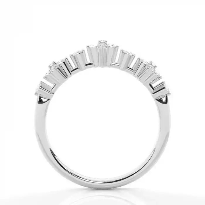 Aurora Crown Diamond Ring