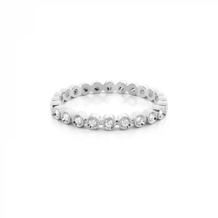 Bezel Circle Ring