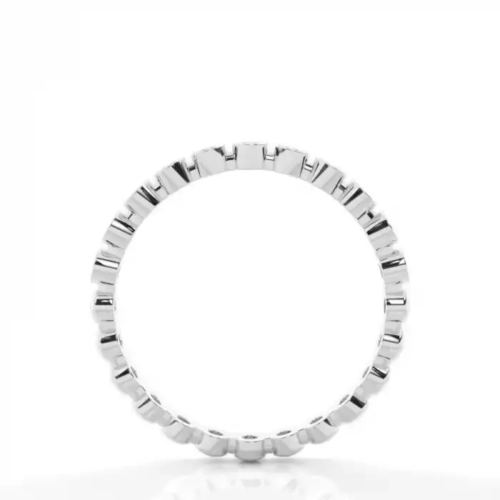 Bezel Circle Ring