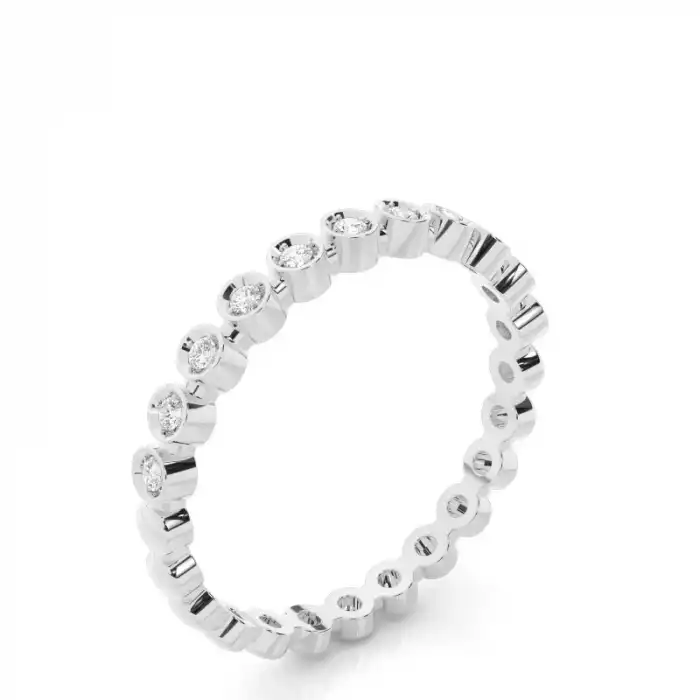 Bezel Circle Ring