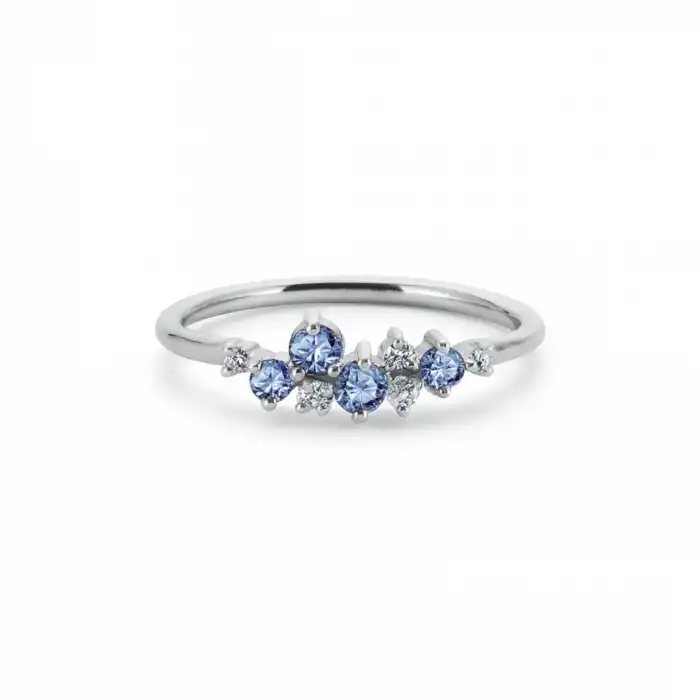 Blue Celeste Ring