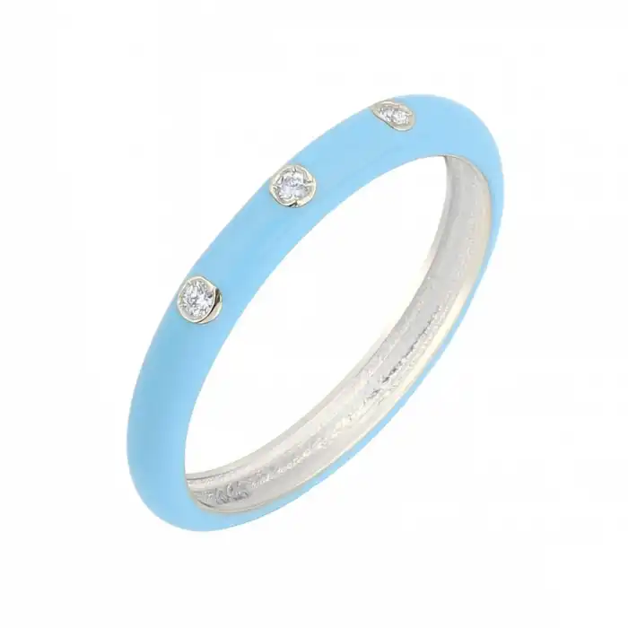 Blue Lolly Ring