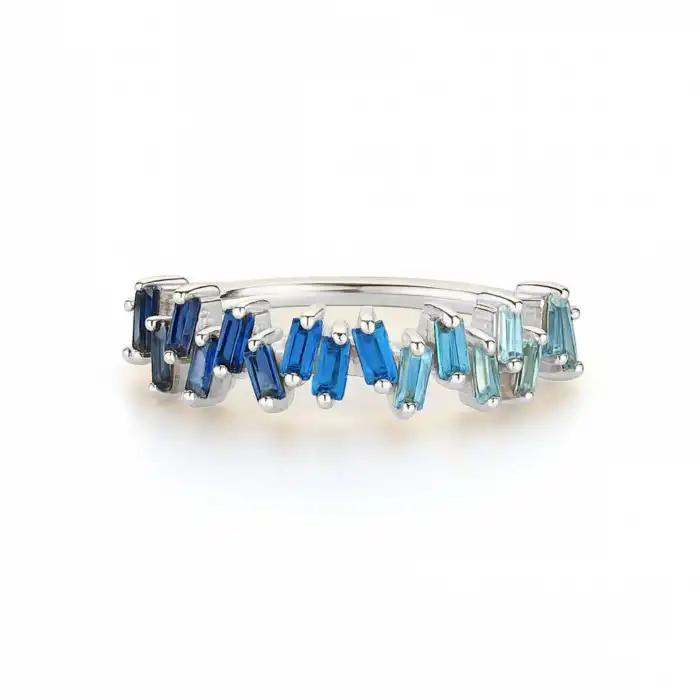 Blue Rhythm Ring