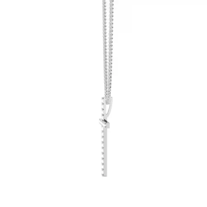 Classic Line Cross Necklace