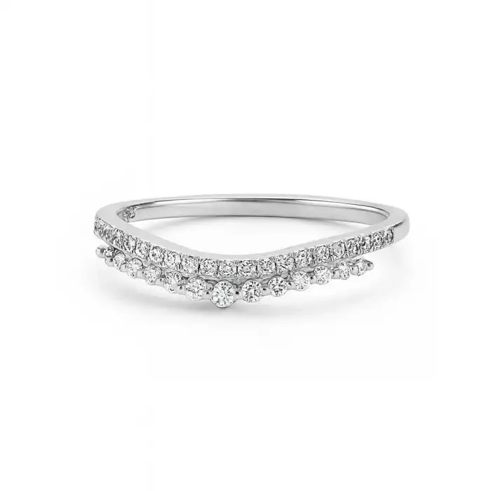 Crown Double Match Ring