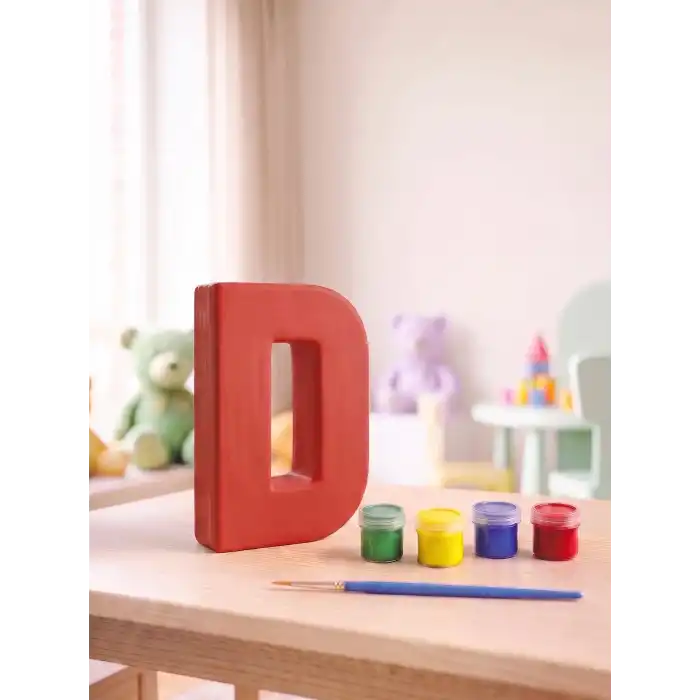 D Harfi Taş Boyama Hobi Seti