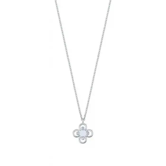 Diamond Bloom Pendant Necklace
