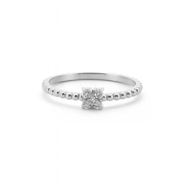 Diamond Clover Ring