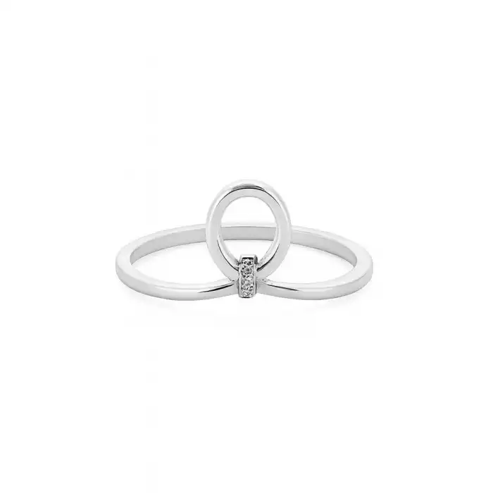 Diamond Knot Ring