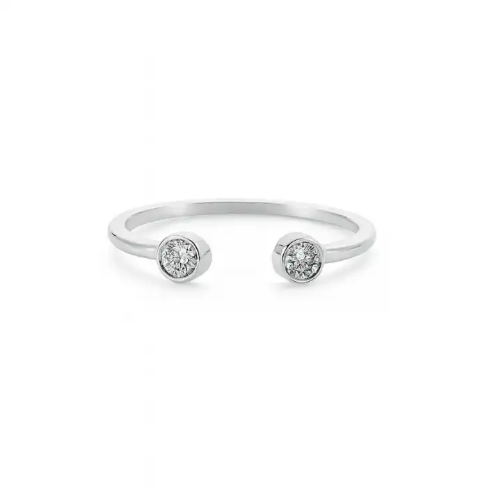 Double Diamond Ring