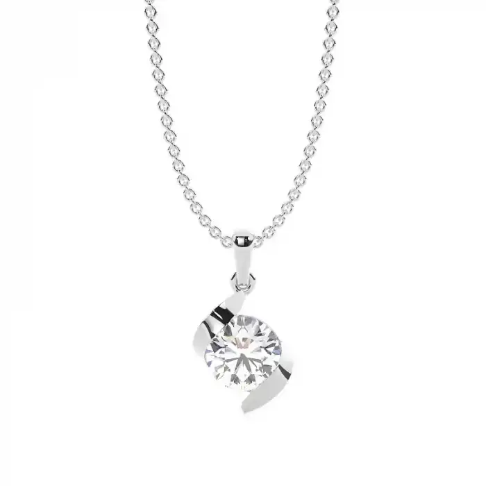 Embrace Solitaire Necklace