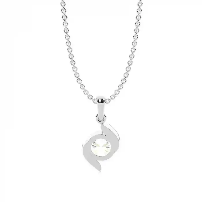 Embrace Solitaire Necklace