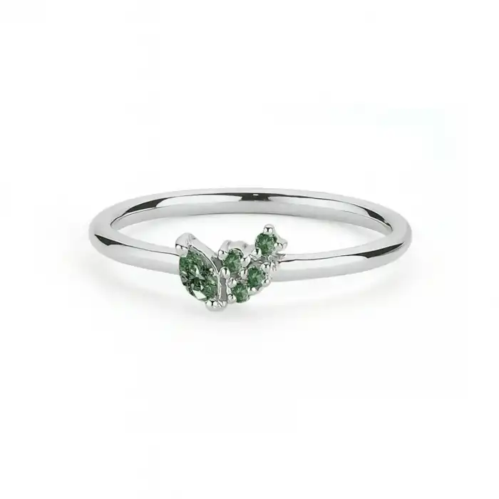 Green Bloom Ring