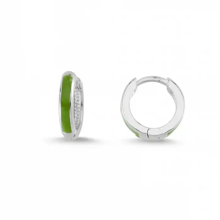 Green Mini Lolly Earrings