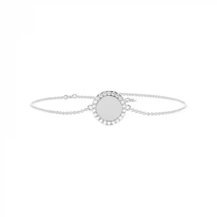 Halo Medallion Bracelet
