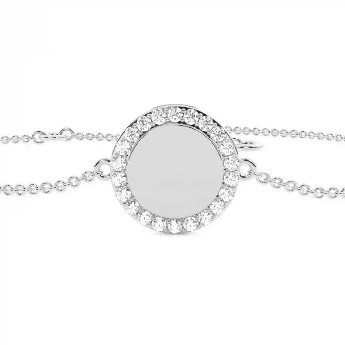 Halo Medallion Bracelet