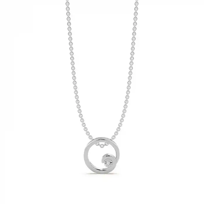 Halo Twist Necklace