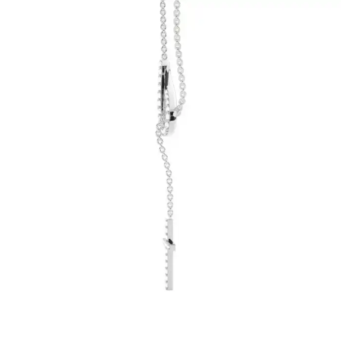 Infinity Cross Necklace