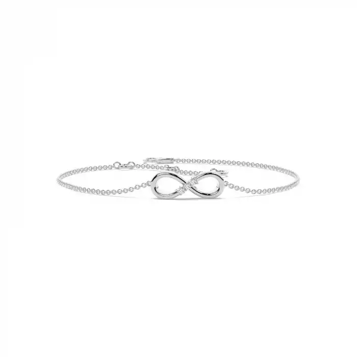 Infinity Diamond Bracelet