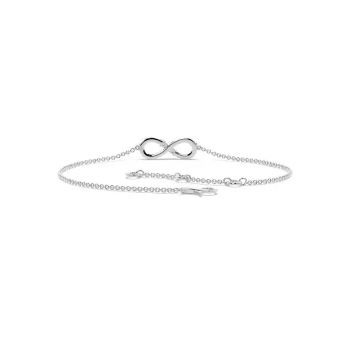Infinity Diamond Bracelet