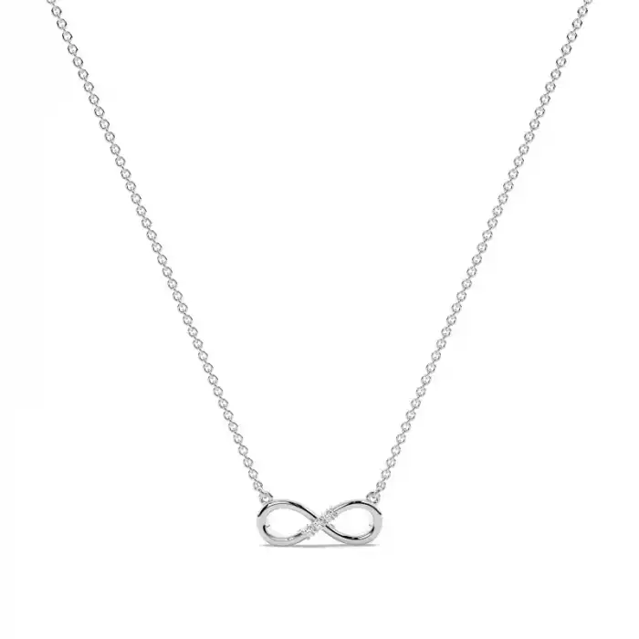 Infinity Diamond Necklace