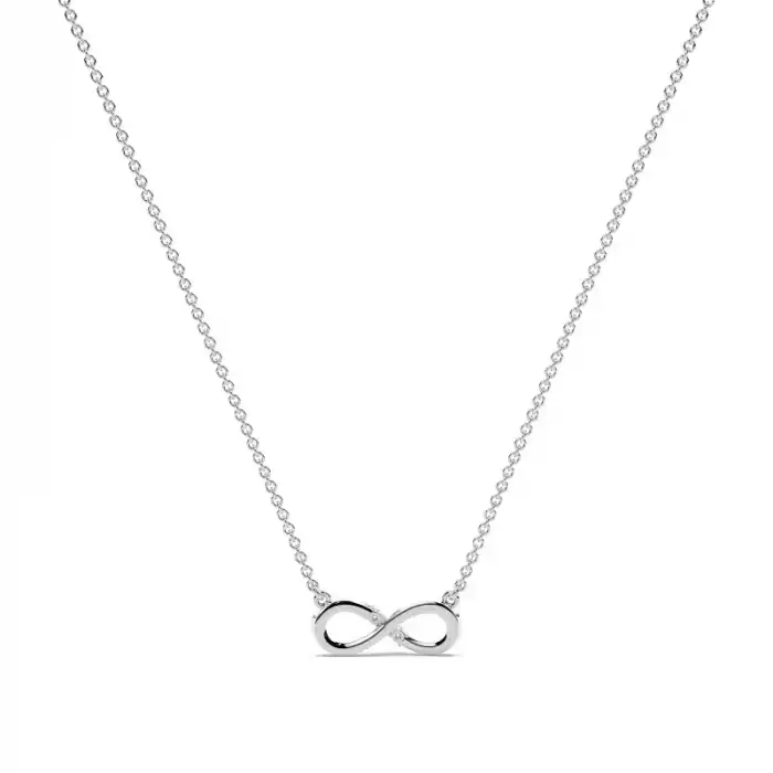 Infinity Diamond Necklace