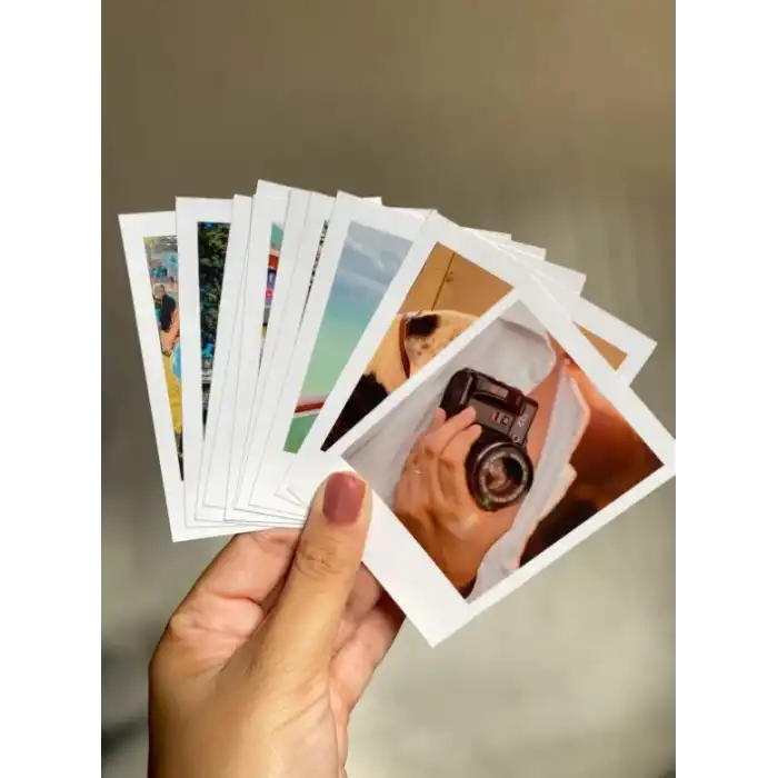 Kişiye Özel Polaroid Fotoğraf Basksı - 50 Adet - 7,5x10 cm